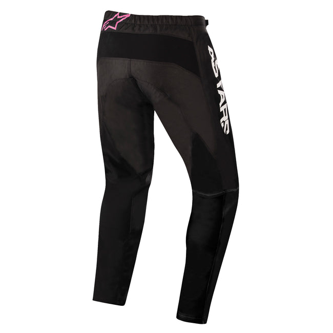 Alpinestars Women's Stella Fluid Chaser BMX Race Pants-Black/Pink Flo - 2
