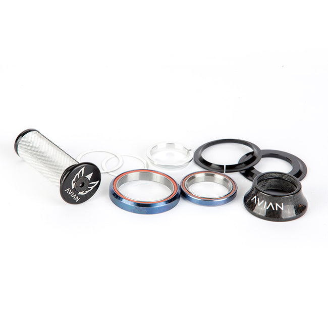 Avian Carbon Tapered Integrated Headset-1 1/8" to 1.5" - 2