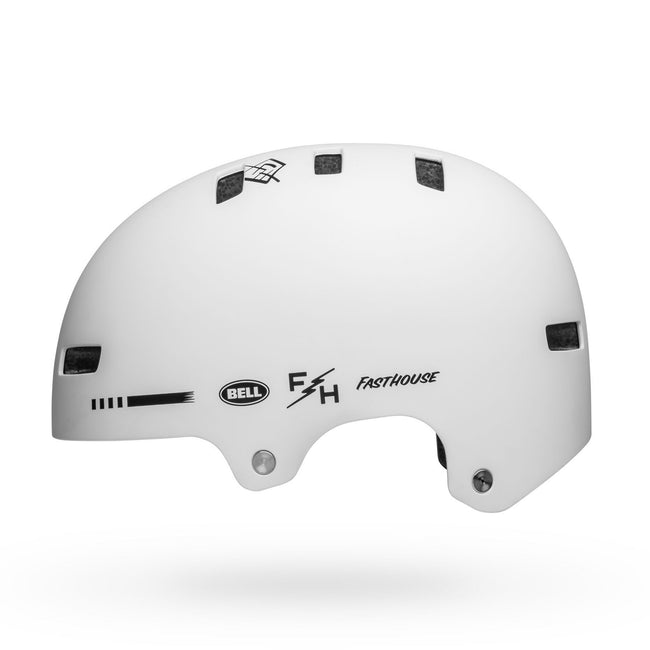 Bell Local BMX Helmet-Fasthouse Matte White - 2