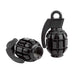 Black Ops Grenade BMX Valve Caps - 1