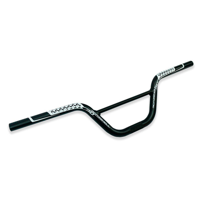 Bombshell 3D Aluminum BMX Handlebars-7" PLUS-Silver - 1