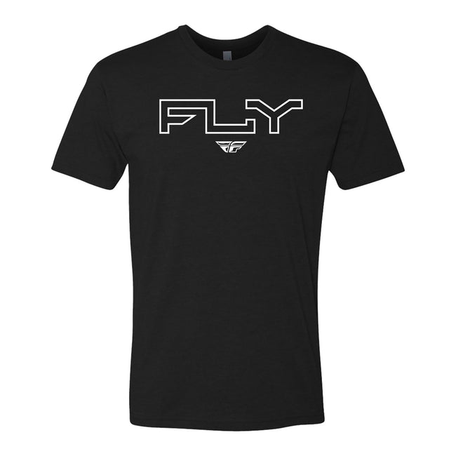 Fly Racing Edge T-Shirt-Black - 1