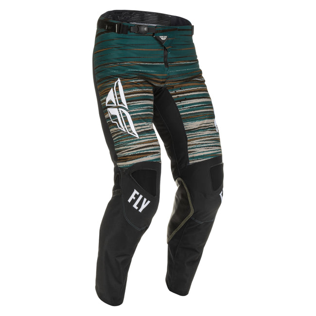 Fly Racing Kinetic Wave Bicycle BMX Race Pants-Black/Rum - 1