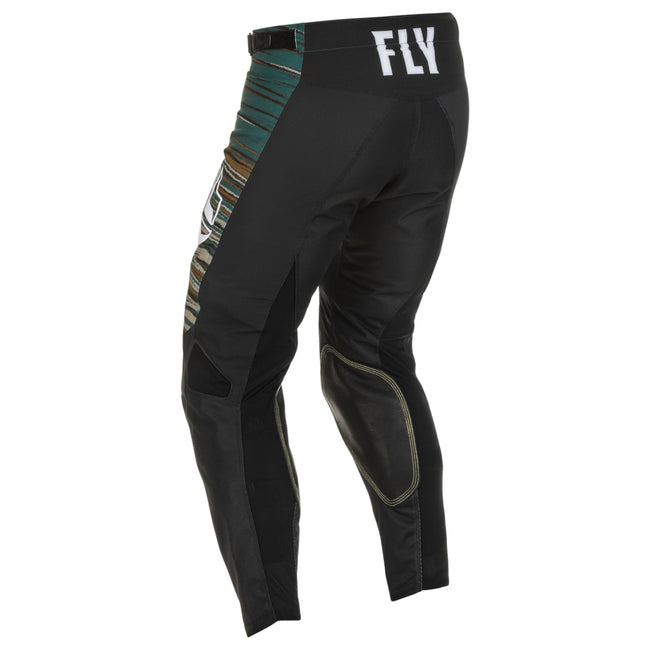 Fly Racing Kinetic Wave Bicycle BMX Race Pants-Black/Rum - 2