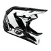 Fly Racing Rayce BMX Race Helmet-Black/White/Grey - 1