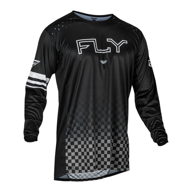 Fly Racing Rayce BMX Race Jersey-Black - 1