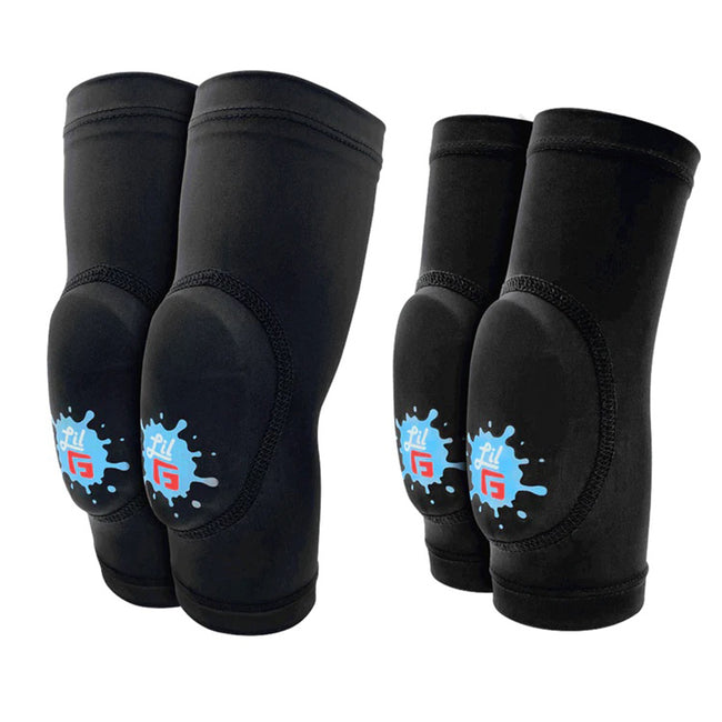 G-Form Lil&#39;G Toddler Knee &amp; Elbow Guard Set-Black - 1