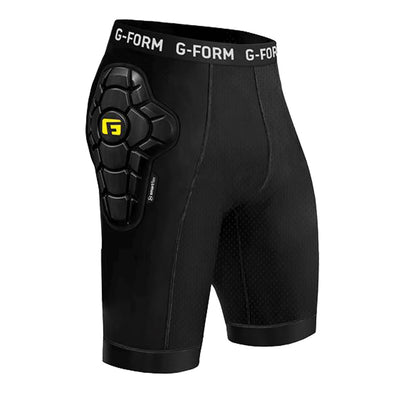 G-Form EX-1 Bike Short Liner-Black/Yellow
