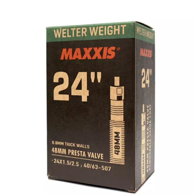 Maxxis Welter Weight Presta Valve Tube-24x1.5-2.5"-48mm - 1