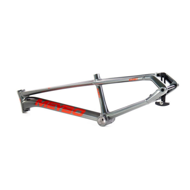 Meybo HSX Alloy BMX Race Frame-Grey/Red/Black - 3