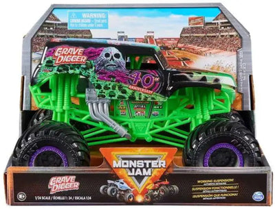 Monster Jam Series 20 1:24 Scale Die-Cast Official Monster Truck-Grave Digger