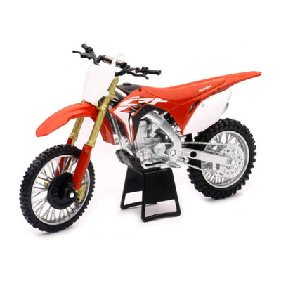 New Ray 1:12 Honda CRF 450R Die-Cast Motorcycle-Red