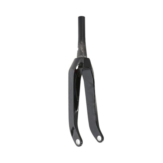 Pride Racing Apex Tapered Carbon BMX Fork-20"x1 1/8-1.5"-20mm-UD Gloss/Matte Black - 1