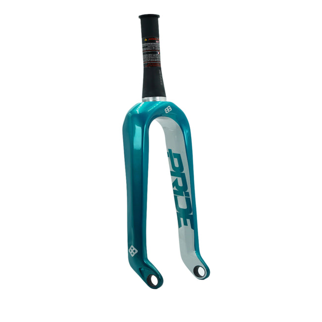 Pride Racing Apex Tapered Carbon BMX Fork-24"x1 1/8-1.5"-AM Blue - 1