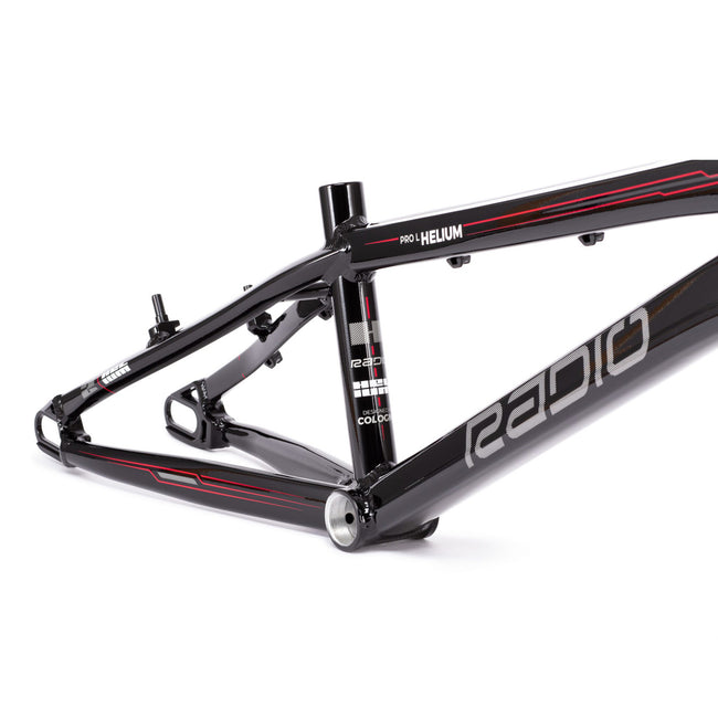 Radio Helium Alloy BMX Race Frame-Black - 6
