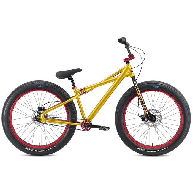 SE Bikes Fat Quad 26" BMX Freestyle Bike-Royal Gold - 1