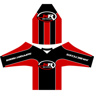 J&R Support Rider Jersey-Pinstripe