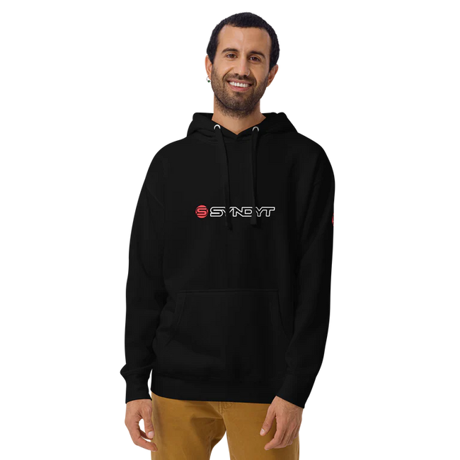 Syndyt Logo Unisex Hoodie-Black - 2