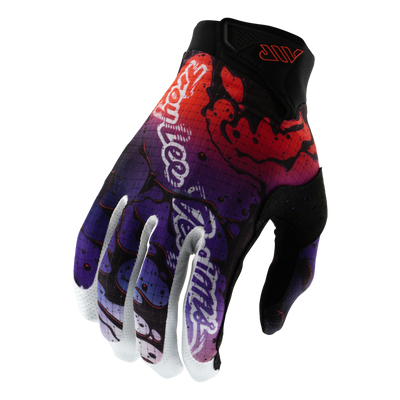 Troy Lee Designs Air BMX Race Gloves-Drip Black/Purple