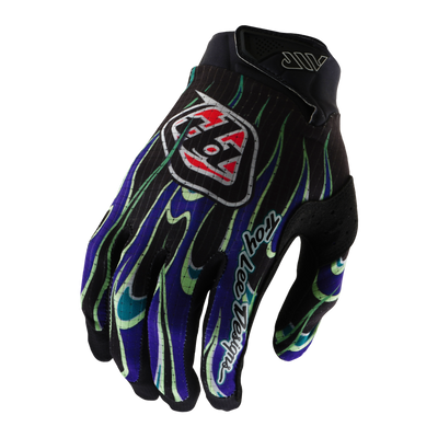 Troy Lee Designs Air BMX Race Gloves-Torched Black/Purple