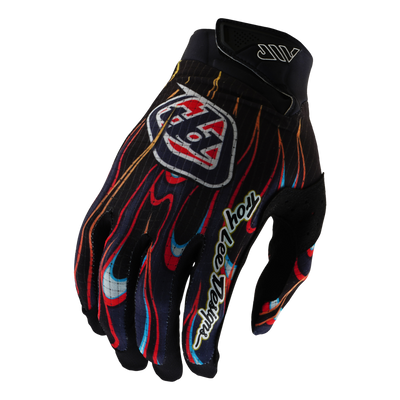 Troy Lee Designs Air BMX Race Gloves-Torched Black/Red