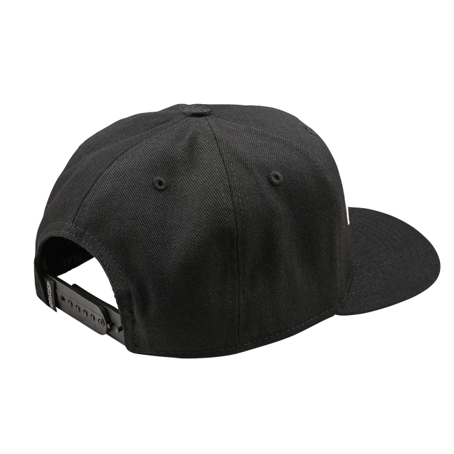 Troy Lee Designs Curved Bill Snapback Hat-OSFM-Signature Black - 2