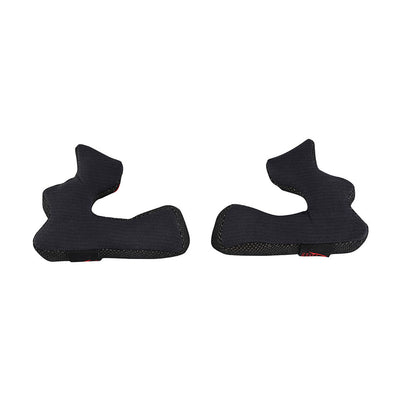 Troy Lee Designs D4 Cheek Pad Set-Solid Black
