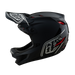 Troy Lee Designs D4 Polyacrylite MIPS BMX Race Helmet-Shadow Black - 2
