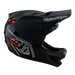 Troy Lee Designs D4 Polyacrylite MIPS BMX Race Helmet-Shadow Black - 6
