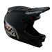 Troy Lee Designs D4 Polyacrylite MIPS BMX Race Helmet-Shadow Black - 7