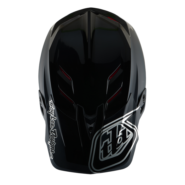 Troy Lee Designs D4 Polyacrylite MIPS BMX Race Helmet-Shadow Black - 8