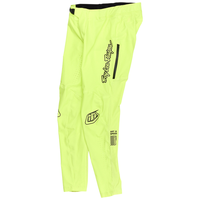 Troy Lee Designs Sprint Ultra BMX Race Pants-Mono Glo Yellow - 1