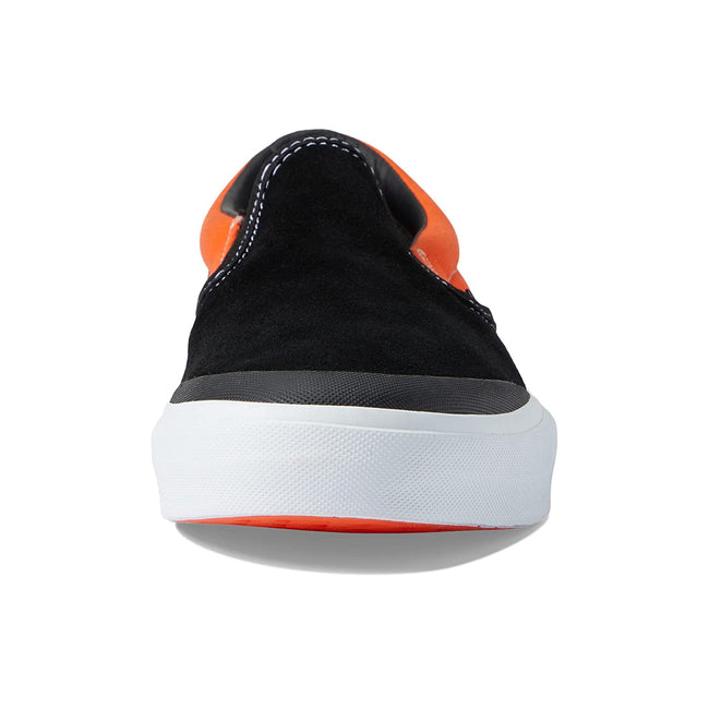 Vans BMX Slip-On Shoes-Black/Neon Orange - 4