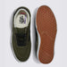 Vans Gilbert Crockett Corduroy Shoes-Olive/Black - 3