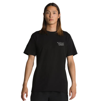 Vans Old Skool Skull T-Shirt-Black