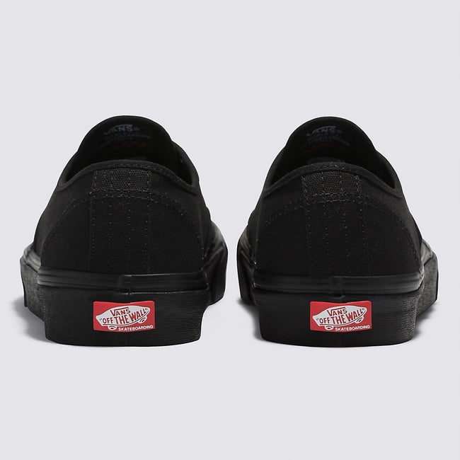 Vans Skate Authentic Shoes-Black/Black - 4