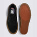 Vans Skate Authentic Shoes-Black/Black/Gum - 3