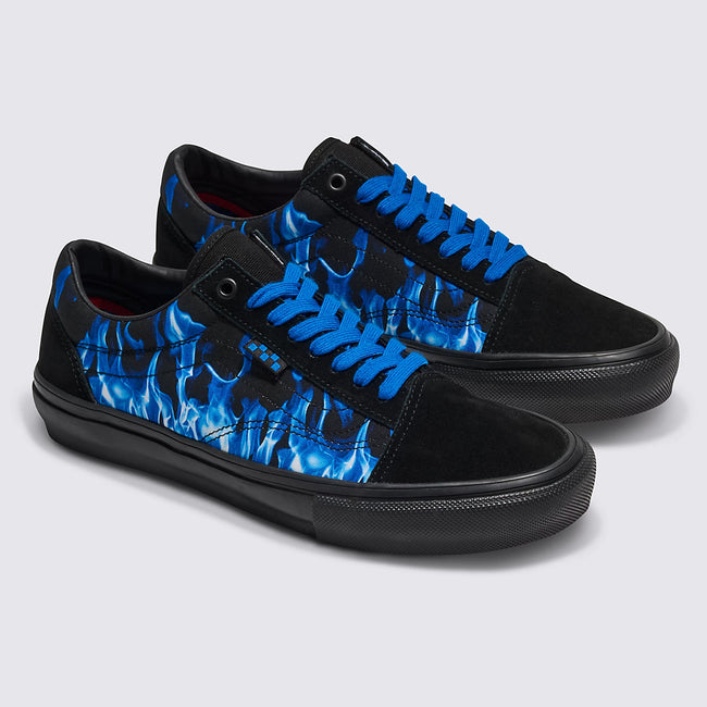 Vans Skate Old Skool Y2K BMX Shoes-Hot Blue - 2