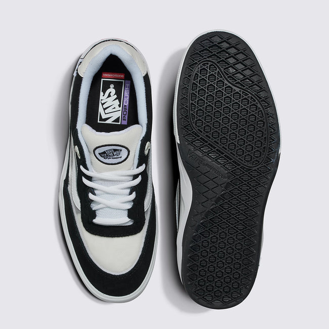 Vans Wayvee BMX Shoes-Black/True White - 3