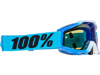 100% Accuri Goggles-Blue Crystal