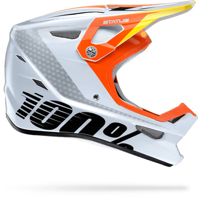 100% Status BMX Race Helmet-DDay White