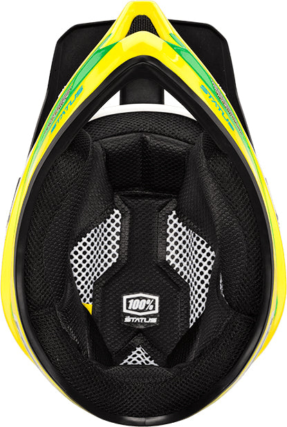 100% Status BMX Race Helmet-DDay Yellow - 2