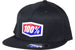 100% Icon Flexfit Hat-Black - 2
