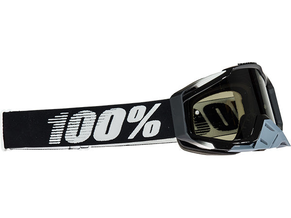 100% Racecraft Goggles-Abyss Black - 1