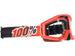 100% Strata Moto Goggles-Fire Red - 1