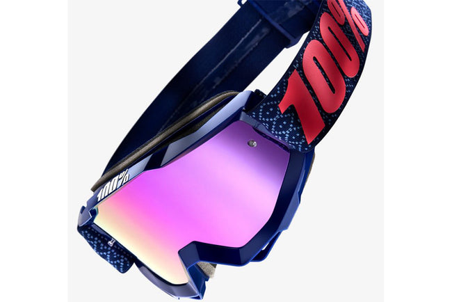 100% Accuri Goggles-Futura-Mirror Pink Lens - 2