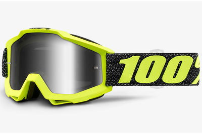100% Accuri Goggles-Tresse-Mirror Silver Lens