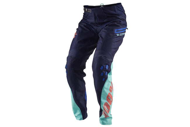 100% R-Core DH BMX Race Pants-Navy - 1