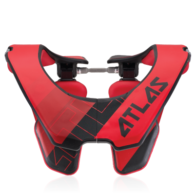 Atlas Prodigy Race Neck Brace-Heart-Red