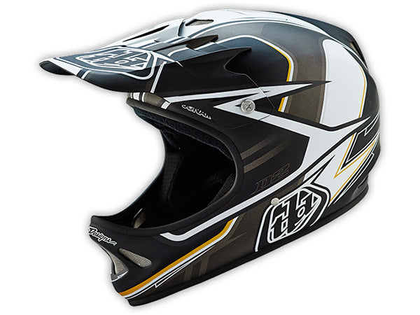 Troy Lee D2 Sonar Helmet-Black - 1